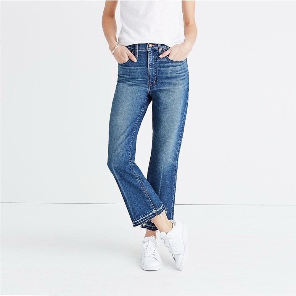 Madewell Retro Crop Bootcut Jeans - sz 30